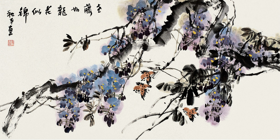 老藤如龙花似锦.jpg