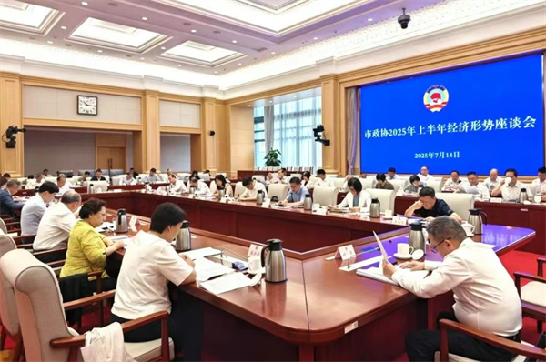 市政协召开2025年上半年经济形势座谈会